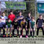 競技志向系個サル開催しました。2020/3/20 13:00~15:00